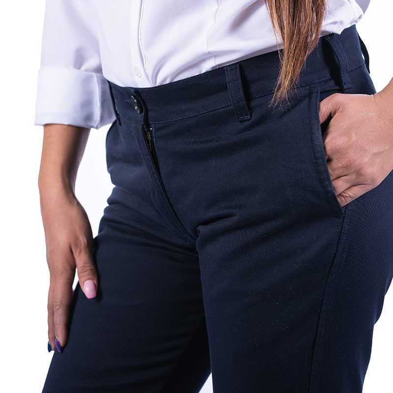 Pantalón de gabardina Docker para dama