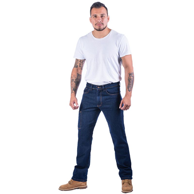 Pantalón de mezclilla Work Cargo 14 oz