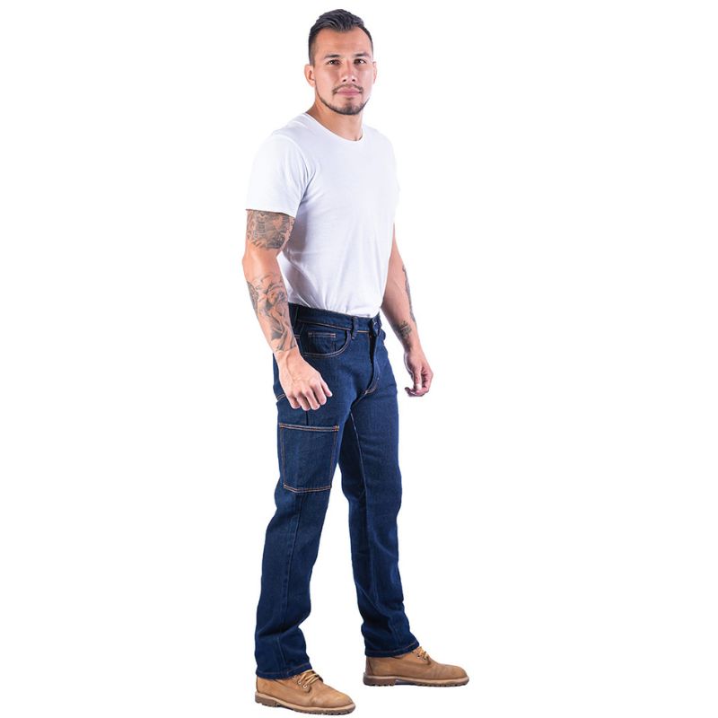 Pantalón de mezclilla Work Cargo 14 oz