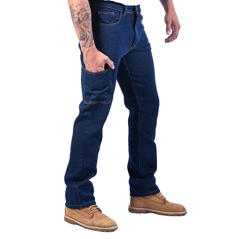 Pantalón de mezclilla Work Cargo 14 oz