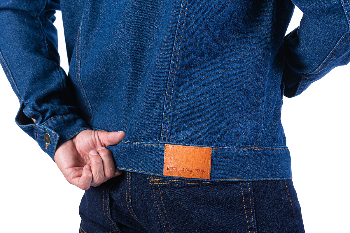 Chamarra de Mezclilla industrial para trabajo para Hombre | Mezclilla de uso rudo de 14 oz