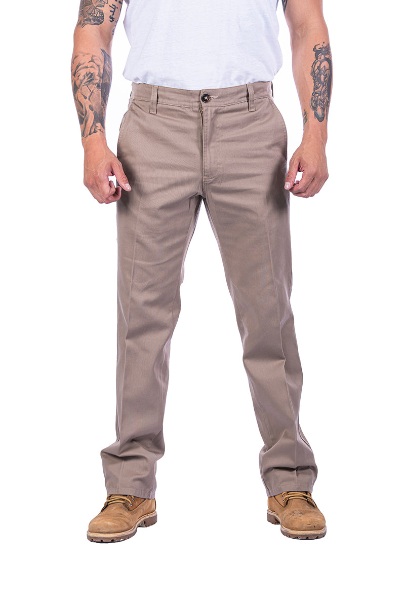 Pantalon tipo gabardina sale